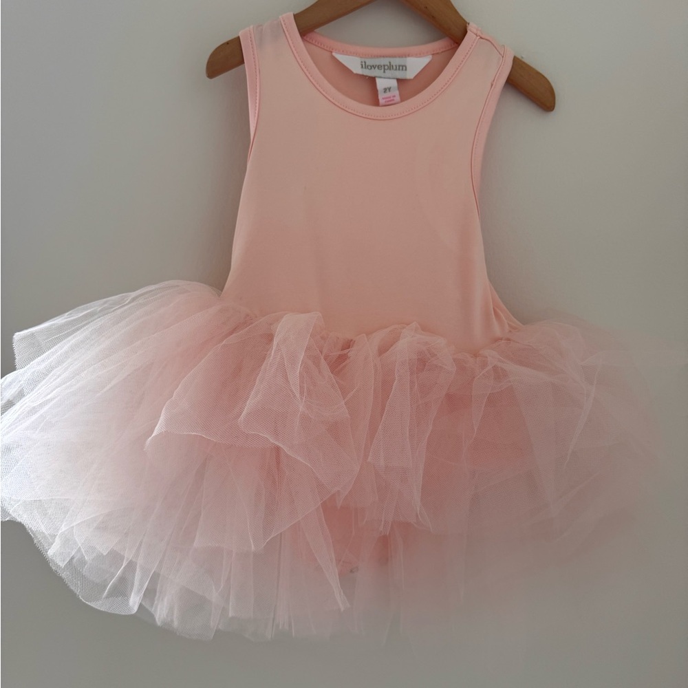 iloveplum Pink Tulle Tutu Dress for Girls